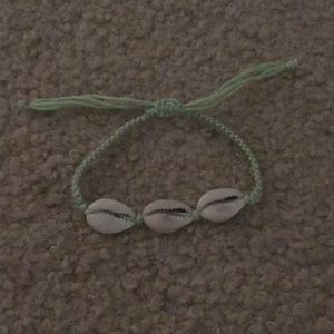 Cowrie shell bracelet